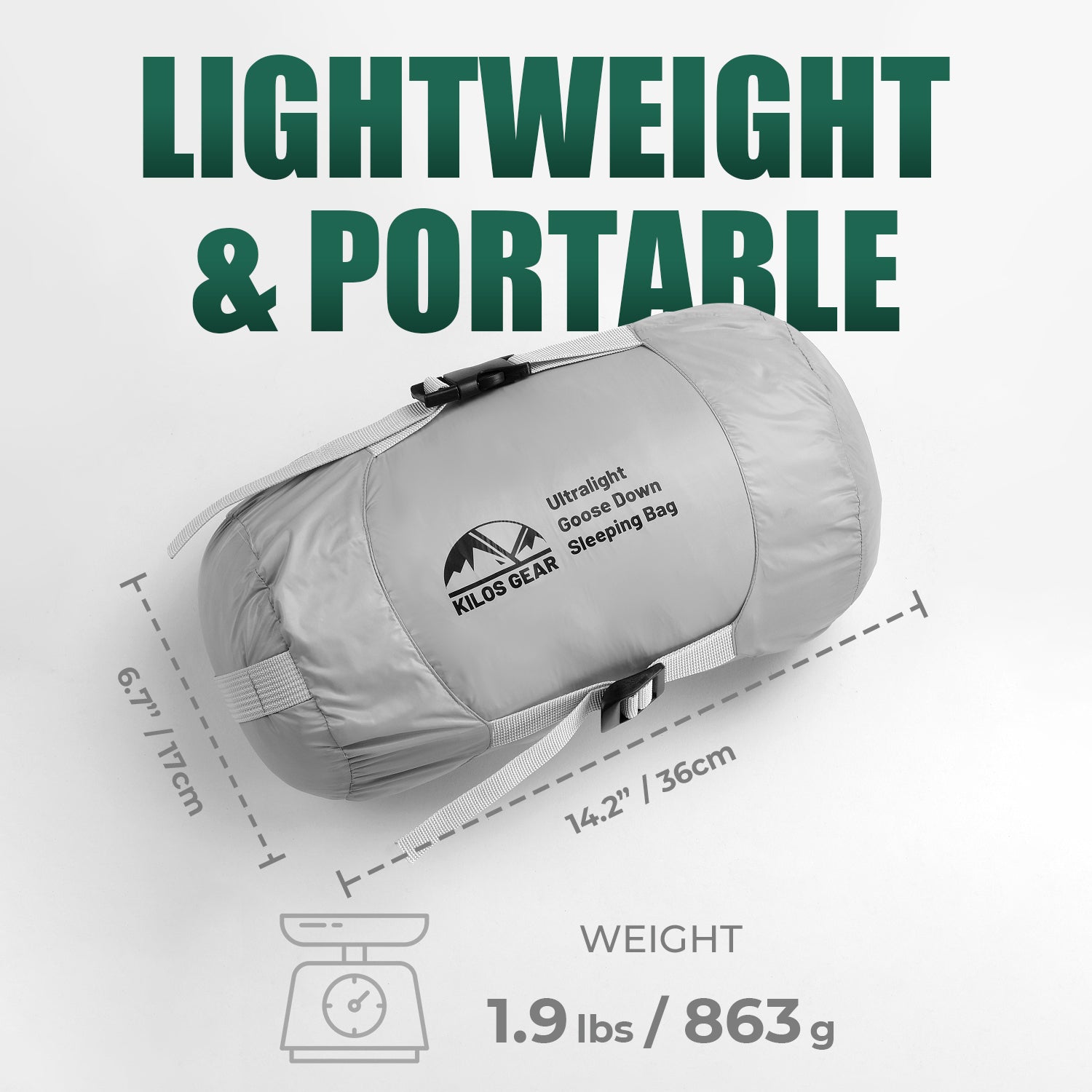 Ultralight Goose Down Sleeping Bag