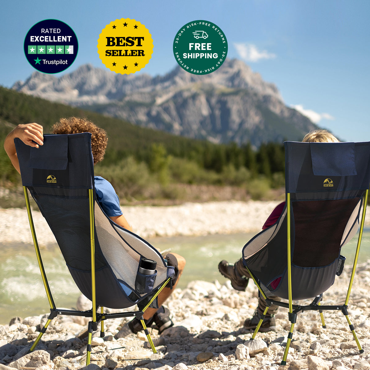 Outdoor Beach Chair Foldable Fishing Chair Recliner four-leg Adjustable  Portable European Style