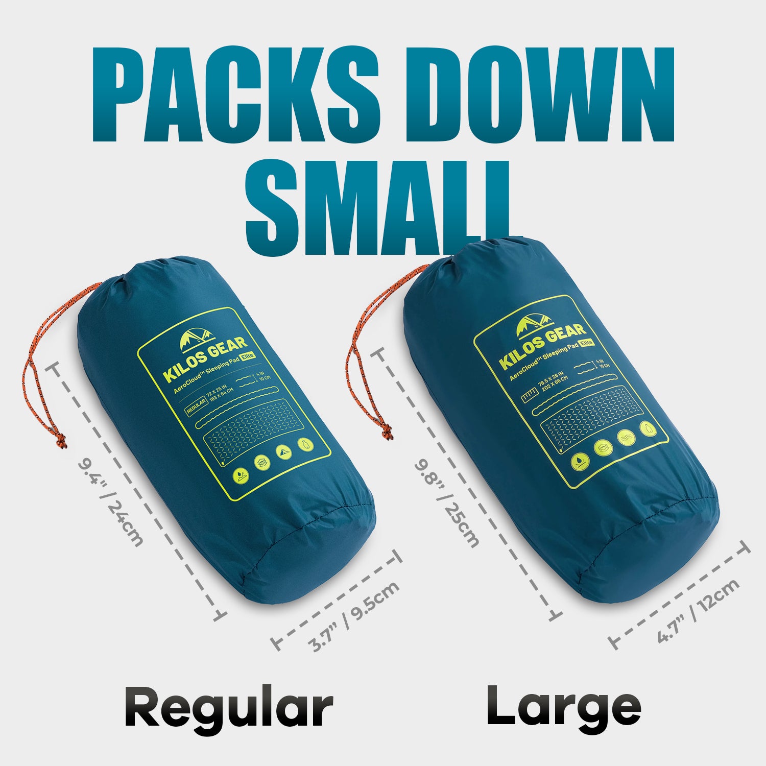 kilos gear AeroCloud™ Sleeping Pad Elite