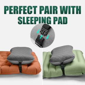 Luxury Inflating Pillow test