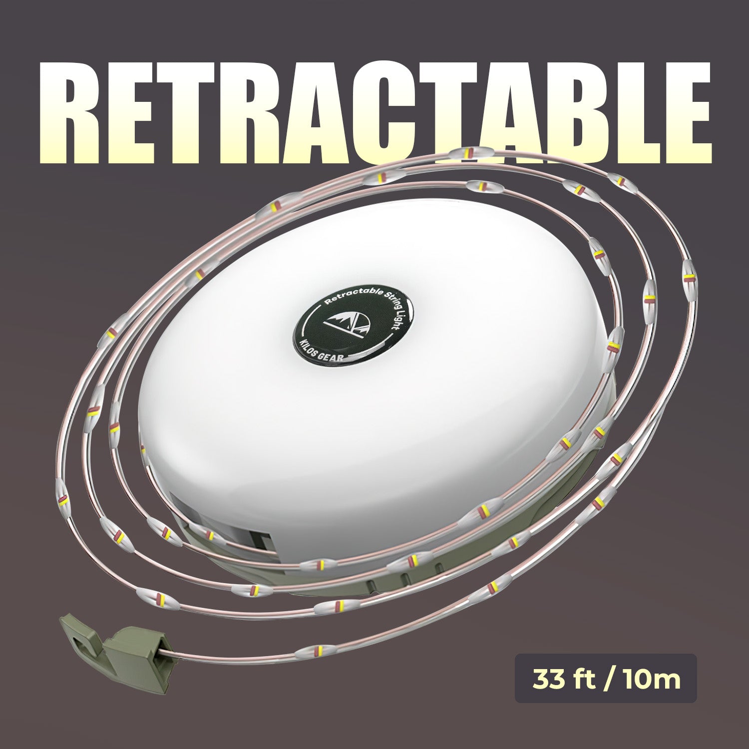 light gear Retractable String Light