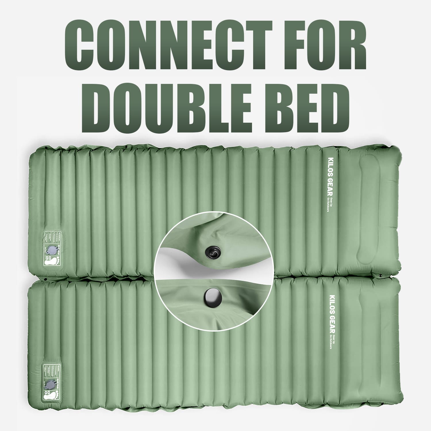 SLEEPING BAG-AIR BED COVER- SINGLE(L) / DOUBLE(L)
