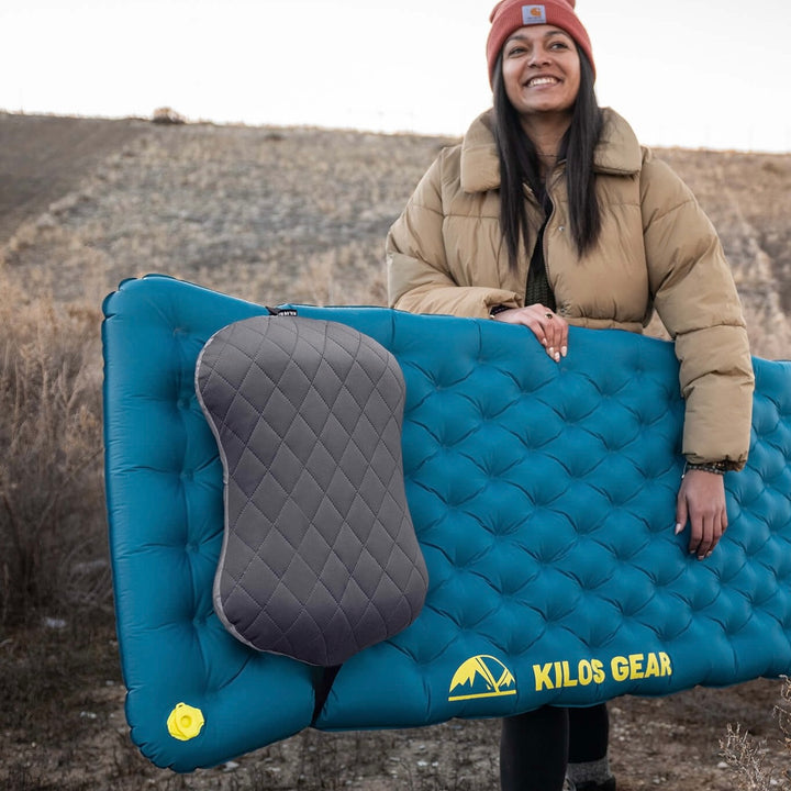 Rocksport Camplite 0°C to +10°C Mummy Shape Sleeping Bag for Camping Free  Air Pillow (Green-Black) - AddMeCart