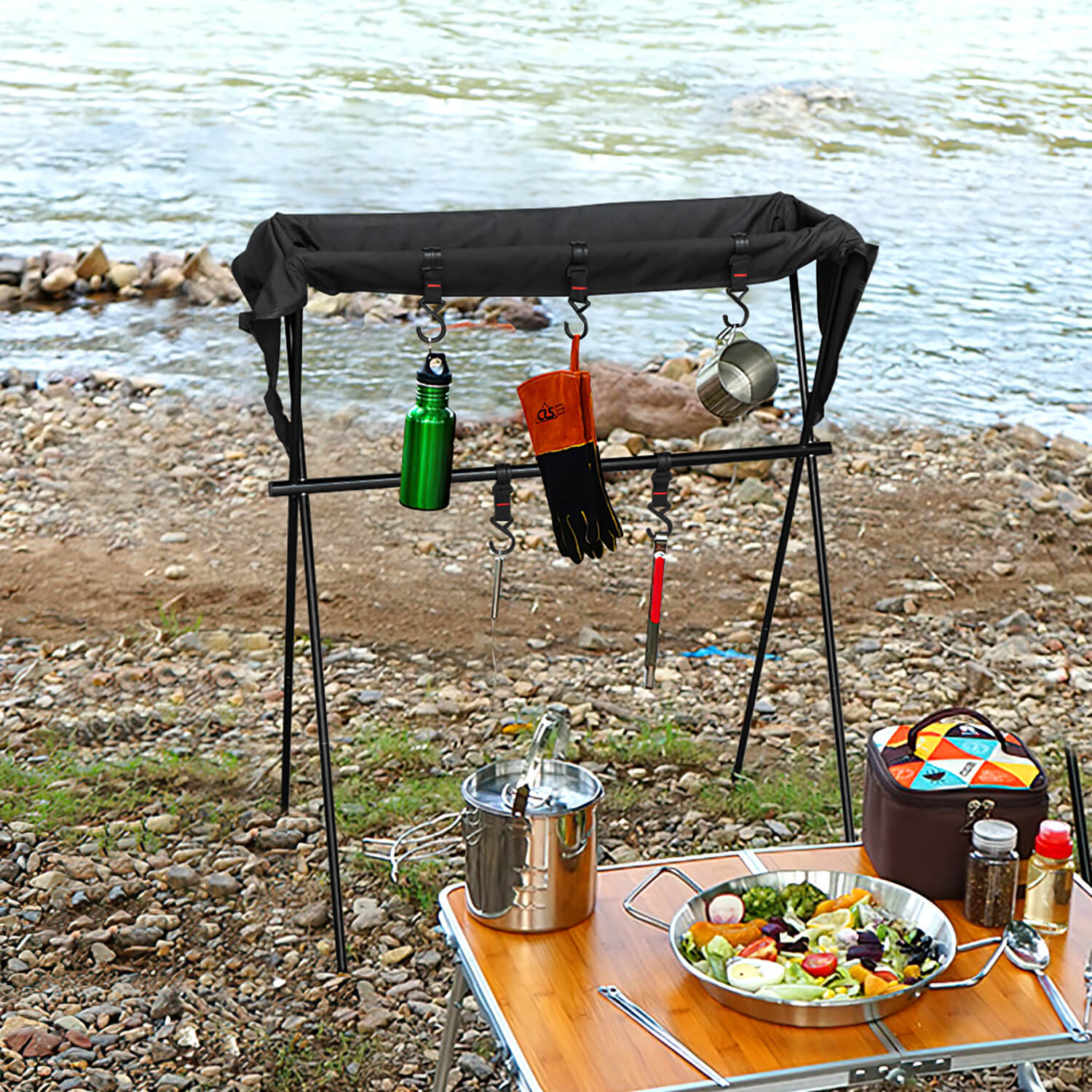 Western Camp Rack Hanger Rack Pocket Camp